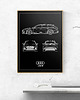 plakaty Plakat Legendy Motoryzacji - Audi RS6 1