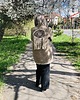 płaszcze damskie Kimono lekki płaszcz na plecach oko z frędzlami. 1