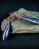 kolczyki wire wrapping Kolczyki z jadeitem 5