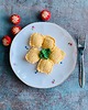 zabawki - inne Szydełkowe raviolli z pomidorkami i listkami botwinki 3