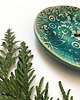mydelniczki Folkowa okrągła mydelniczka ceramiczna 2