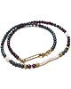 chokery Granaty, perły i hematyt  /choker / 12.03.25 - Szlachetna kolekcja 2