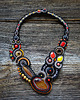 kolie Autumn - naszyjnik soutache 1