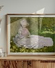 plakaty PLAKAT dekoracyjny, Claude Monet obraz, książki, czytanie książek 4