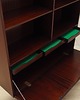 regały i półki Regał mahoniowy, duński design, lata 70, produkcja: Omann Jun 8