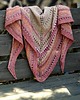 szale damskie Pastele / chusta z Noro 5