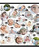 plakaty Plakat kwiatowy kolaż z twoimi zdjęciami, personalizacja 1