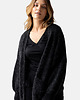 kardigany damskie Kardigan Moher Lover Czarny 1