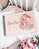 kartki, zaproszenia na chrzest Pamiątka chrztu roczku baby shower album dla dzieci JEDNOROŻEC MAMUSIA 4