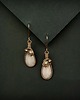 kolczyki wire wrapping Kolczyki z różowym kwarcem 5
