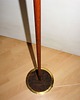 lampy podłogowe Duńska lampa podłogowa lata 60. Tek, mosiądz i drewno Vintage 2x E27 5