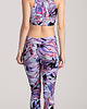 legginsy Legginsy drukowane w kwiaty 2