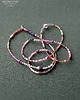 naszyjniki - inne Boho minimalistycznie na różowo dwa naszyjniki handmade pink seed beads 3