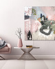 obrazy OBRAZ NA PŁÓTNIE - 120x80cm - ABSTRAKCJA PODWÓRKO 1