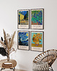 plakaty ZESTAW PLAKATÓW - 4 części -  Reprodukcje Van Gogh (set194) 1