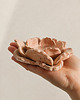 świeczniki i świece Zestaw ceramicznych świeczników handmade tealight kwiaty z napisem 4