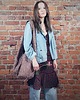torby XXL Boogi Bag różowa torba hobo w stylu boho 6