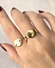 bransoletki złote Pierścionek regulowany Goldie Steel 1
