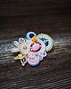 broszki Secret Garden- broszka soutache 5