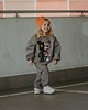 bluzy dla chłopców Dres oversize Robot Teddy 2