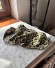 talerze, miski Ceramiczna Patera Fala XXL na Przekąski Dark Green Speckles 2