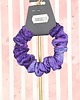 gumki do włosów S wąska gumka jedwabna do włosów jedwab naturalny scrunchie fioletowa 2
