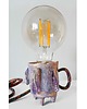 lampy stołowe Lampka nocna ceramiczna AMETYST #08 1