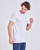 t-shirty męskie Męska koszulka klasyczna t-shirt biały 3