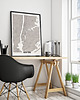 plakaty New York NY mapa plakat  50x70 cm / A3 / A4 1
