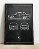 plakaty Plakat Legendy Motoryzacji - BMW M535i 1