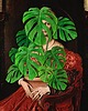 plakaty Plakat kolaż Plant Lady FineArt giclee 1