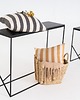 meble - stoły i stoliki - stoliki kawowe Designerska minimalistyczna konsola FANCY BASIC 100x35 - czarna 1