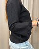 swetry damskie  Sweter Frangia Nero 3