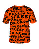 t-shirty męskie Męski T-shirt DR.CROW Orange 1
