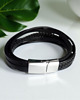biżuteria męska Męska bransoletka ekoskóra 1