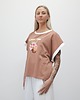 t-shirt damskie Bawełniany bezrękawnik z nadrukiem - Coco loco 3