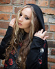 bluza z kapturem damska Bluza Skulls and Roses 4