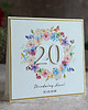 kartki scrapbooking Personalizowana kartka na 20 urodziny, BH 35 1