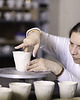 filiżanki Tancerka - porcelanowe espresso z talerzykiem 8