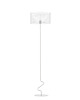 lampy podłogowe Loftowa lampa stojąca do salonu PARLA druciana czarna 4