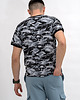 t-shirty męskie T-shirt męski  basic   moro  z kieszonką 4