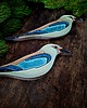 Ozdoby na ścianę Ceramiczny ptak 2 sztuki dekoracja ścienna 1