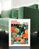plakaty PLAKAT dekoracyjny , kwiaty Yayoi Kusama, łąka abstrakcyjna 4