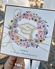 kartki scrapbooking Ręcznie robiona kartka gratulacje z okazji uzyskania absolutorium obrony prac 2