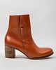 botki damskie RĘCZNIE ROBIONE BOTKI ZAPATO 454 BRĄZOWY 4