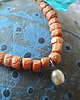 bransoletki z kamieni naturalnych Camel pearl 1