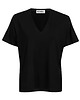 t-shirt damskie T-SHIRT RUSTICAL V-NECK black 1
