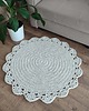 dywany Dywan szydełkowy okrągły ze sznurka bawełnianego 85cm 6