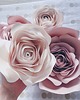 Ślub - inne Duże kwiaty na ścianę 3d rose gold i perła 3