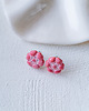 kolczyki ceramiczne Kolczyki porcelanowe HIBISCUS 3